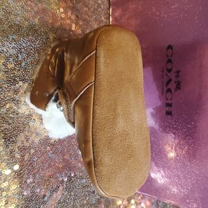 COACH baby urban hiker booties